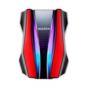 DD EXTERNO ADATA HD770G 2TB ROJO AHD770G-2TU32G1-CRD 11M DE GARANTIA