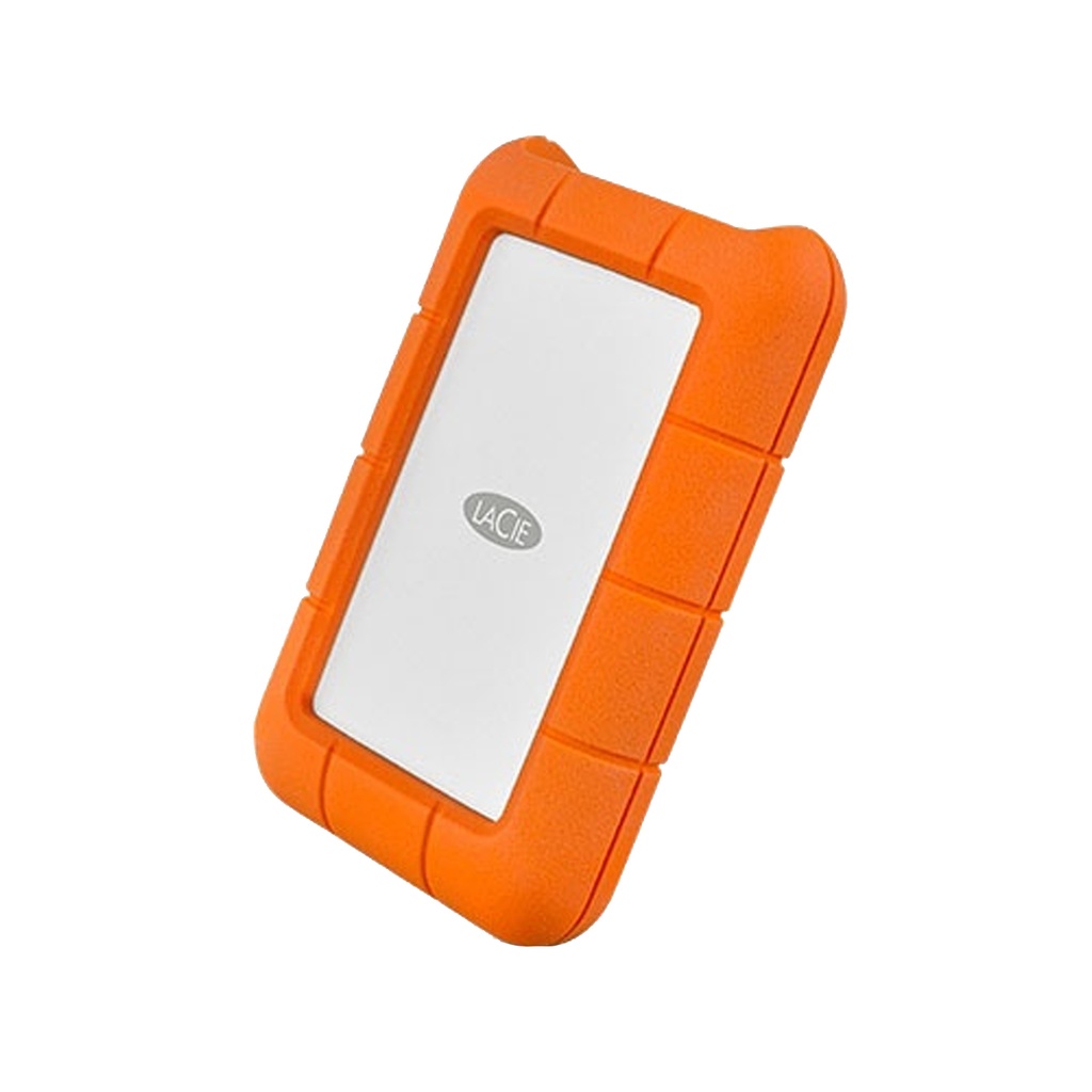 DD EXTERNO LACIE RUGGED 1TB USB C 3.0 NARANJA PLATA STFR1000800 11M GARANTIA
