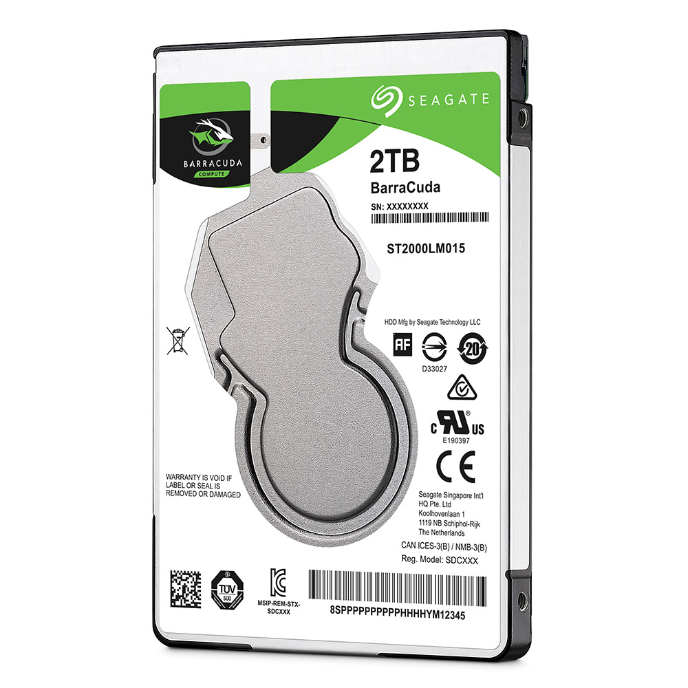 DD SEAGATE NUEVO 2TB 2.5" BARRACUDA ST2000LM015 11M DE GARANTIA
