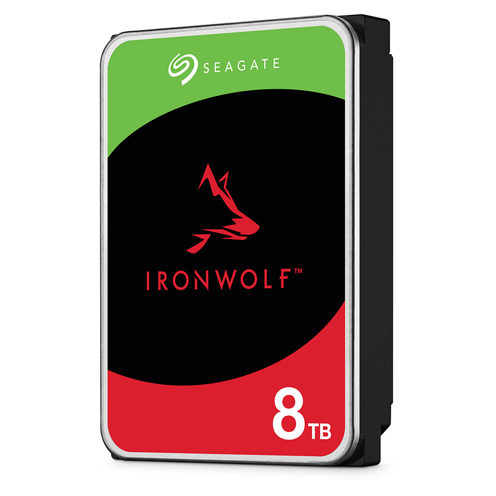 DD SEAGATE NUEVO 8TB 3.5" IRONWOLF(NAS) ST8000VN004 11M DE GARANTIA