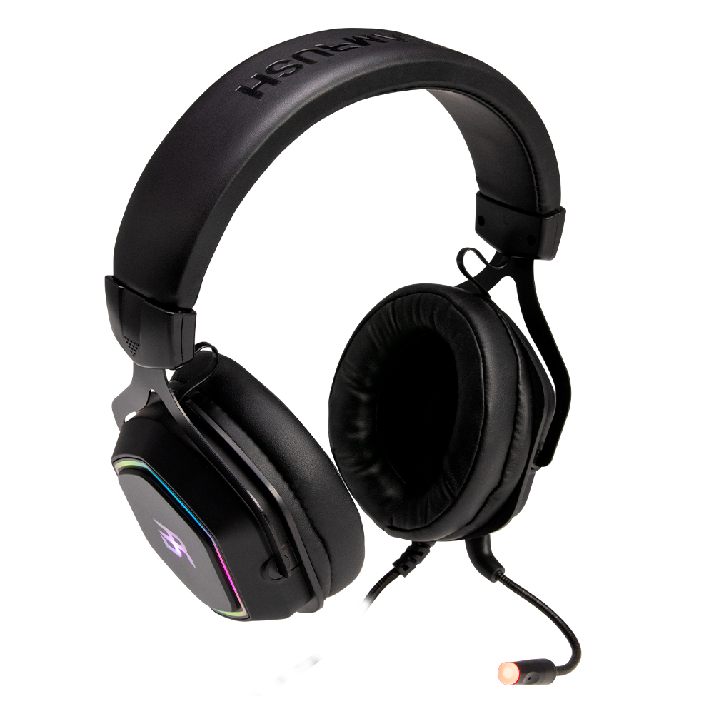DIADEMA BALAM RUSH HESIX NEGRO USB RGB 7.1 SPECTRUM BR-929776 3M DE GARANTIA