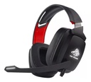 DIADEMA EAGLE WARRIOR DIAMOND NEGRO/ROJO 2X3.5MM LED AC675DIAMONDEGW 1M DE GARANTIA