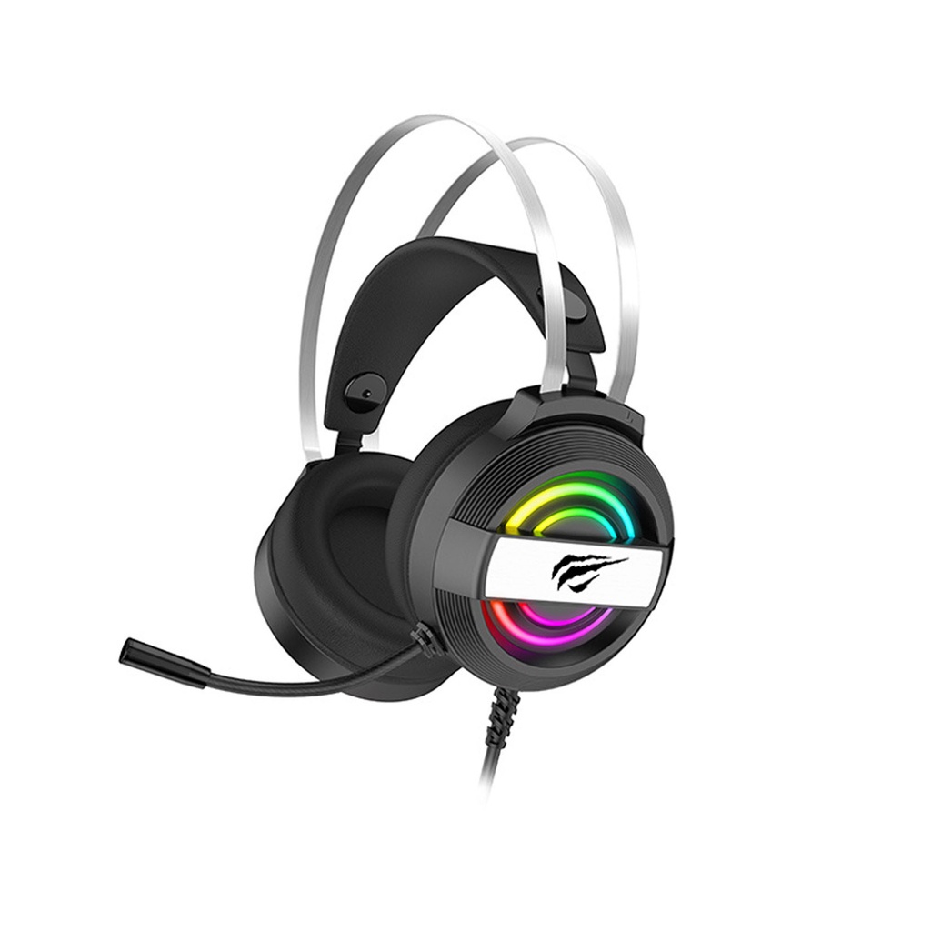 DIADEMA HAVIT GAMENOTE E-SPORTS GAMER NEGRO 3.5MM H2026D 6M DE GARANTIA