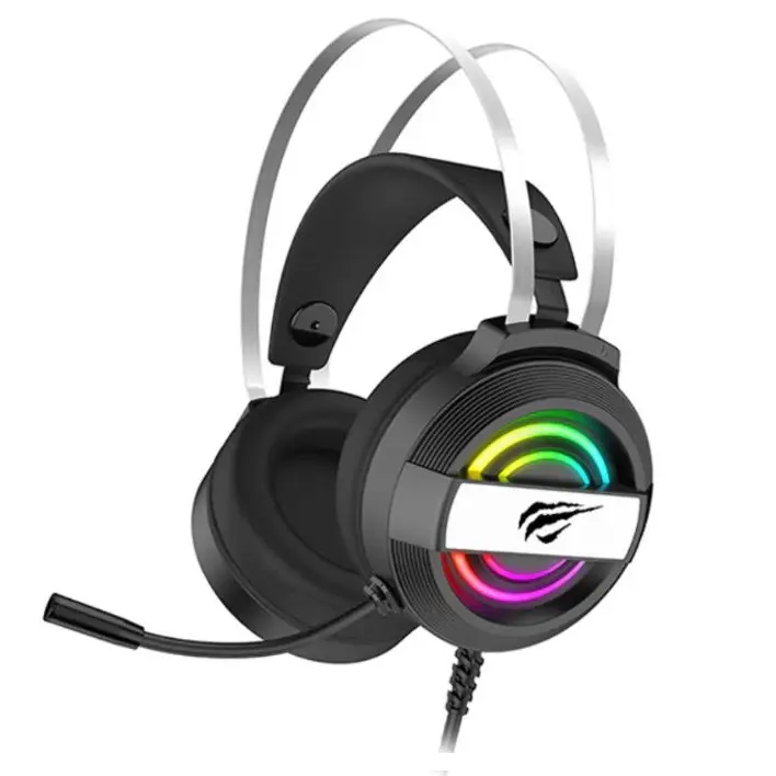 DIADEMA HAVIT GAMENOTE E-SPORTS GAMER NEGRO 3.5MM H2026D 6M DE GARANTIA