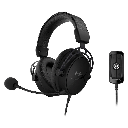 DIADEMA KINGSTON HX CLOUD ALPHA S 7.1CH NEGRO 3.5MM CTRL 13HZ-27KHZ/99DB MIC DESMONTABLE BIDIRECCIONAL HX-HSCAS-BK/WW PC/PS4 11M DE GARANTIA