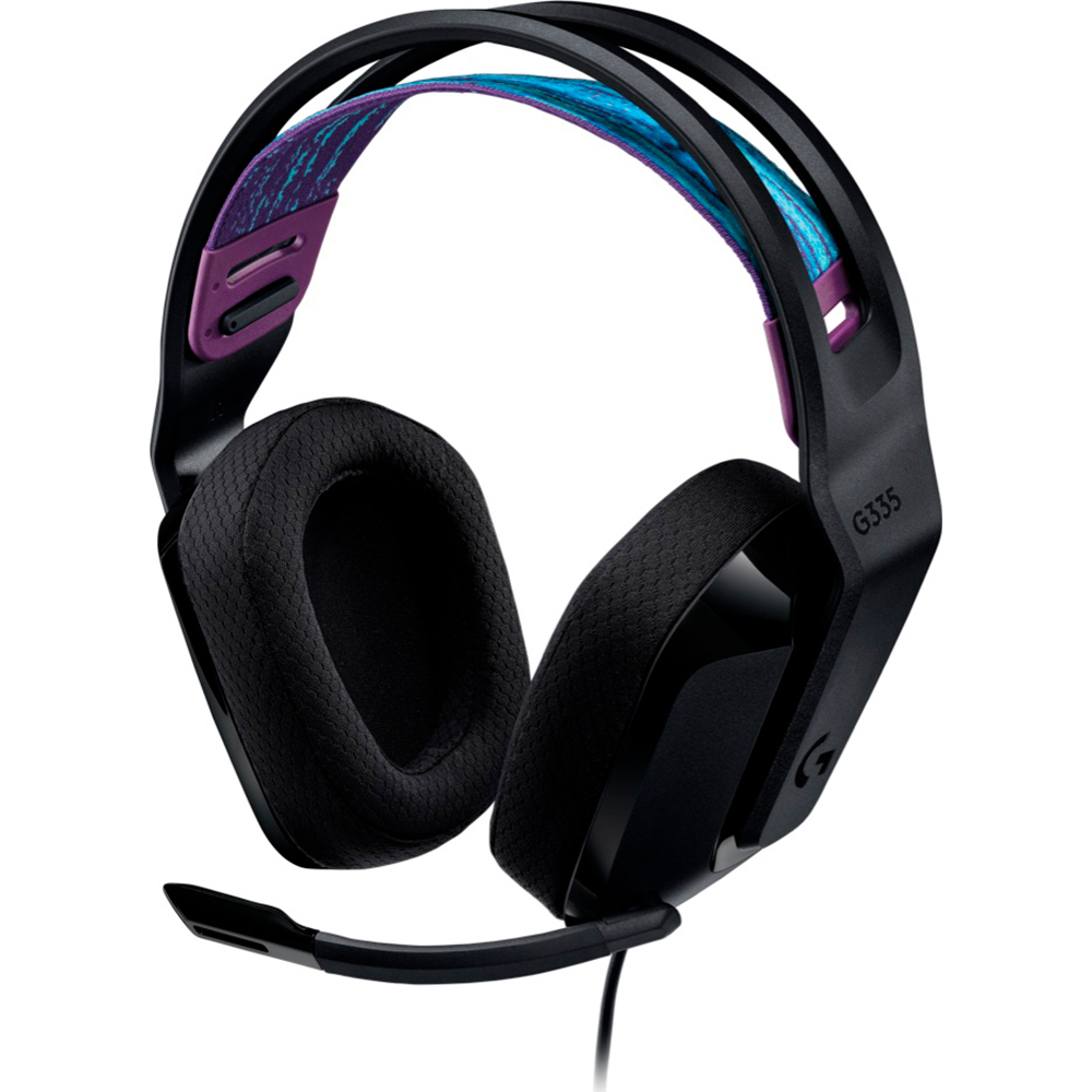 DIADEMA LOGITECH G335 GAMER NEGRO CONEXIÓN 3.5MM 981-000977 11M DE GARANTIA