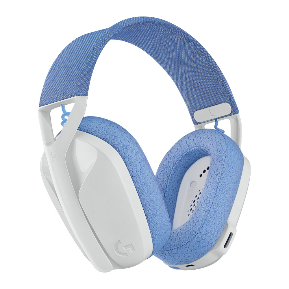 DIADEMA LOGITECH G435 LIGHTSPEED BLUETOOTH USB-C BLANCO/LILA 981-001073 12M DE GARANTIA