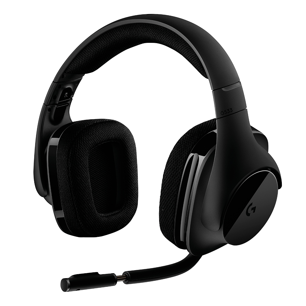 DIADEMA LOGITECH G533 GAMER NEGRA WIFI 981-000633 11M DE GARANTIA