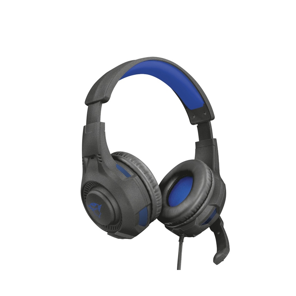 DIADEMA TRUST GAMING GXT307B RAVU NEGRO/AZUL 3.5MM 23250 3M DE GARANTIA