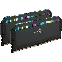 RAM CORSAIR DOMINATOR PLATINUM 64GB 2X32 DDR5 5200 NEGRO RGB CMT64GX5M2B5200C40 12M DE GARANTIA