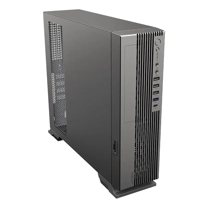 GABINETE ACTECK ONEX GS455 NEGRO MICRO ATX FUENTE 500W AC-943079 12M DE GARANTIA