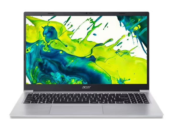 LAPTOP ACER ASPIRE LITE CORE 3 N350 128GB SSD 8GB DDR4 15.6 FHD TEC/ING PLATA AL15-36P-32XP NX.DE2AA.001 12M DE GARANTIA