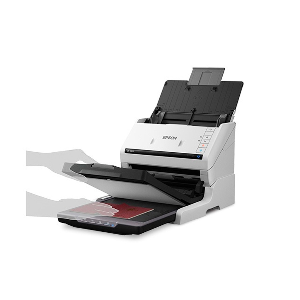 ESCANER EPSON WORKFORCE DS-530 II COLOR 35PPM ADF 600X1200DPI USB 3.0 BLANCO/NEGRO DUPLEX COM/WIN/MAC B11B261202 GARANTIA CON FABRICANTE