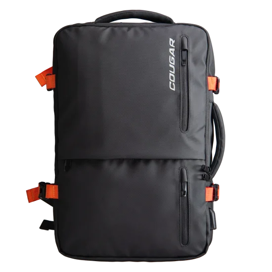 MOCHILA COUGAR VANGUARD NEGRO RESISTENTE AL AGUA 3MVANNXB.001 SIN GARANTIA