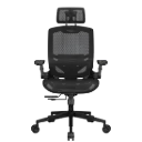 SILLA COUGAR SPEEDER ONE BLACK MALLA TRANSPIRABLE ERGONOMICA SOPORTA 120KG CGR-SPO-BLB 3MSPOBLB.0001 12M DE GARANTIA