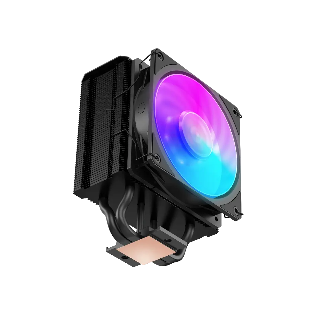 DISIPADOR COOLER MASTER HYPER 212 3DHP NEGRO AM5/LGA 1851 ARGB MAY-T2HP-217PA-R1 12M DE GARANTIA