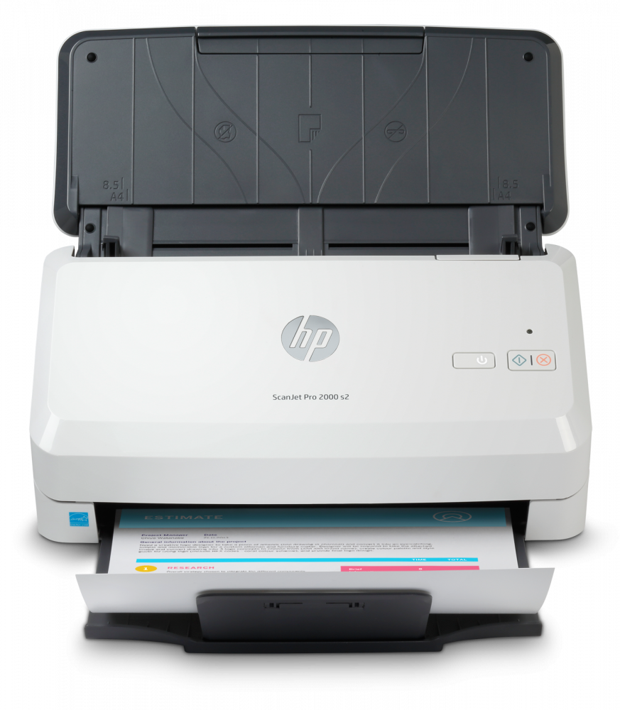 ESCANER HP SCANJET PRO 2000 S2 A COLOR 25PPM ADF 600x600DPI USB 2.0 BLANCO/NEGRO DUPLEX COM/WIN/MAC 6FW06A GARANTIA CON FABRICANTE
