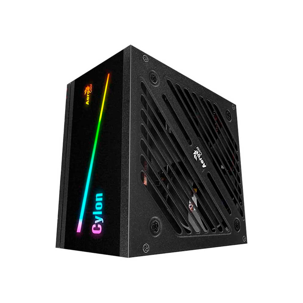 FUENTE AEROCOOL CYLON 500W BRONZE RGB ACPW-CN50AKC.11 1M DE GARANTIA