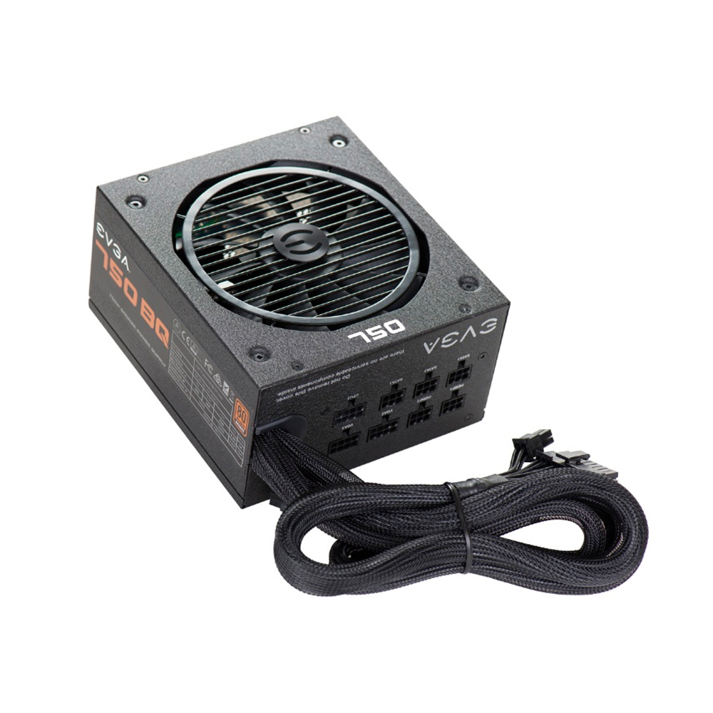 FUENTE EVGA 750BQ 750W BRONZE SEMI MOD 110-BQ-0750-V1 11M DE GARANTIA