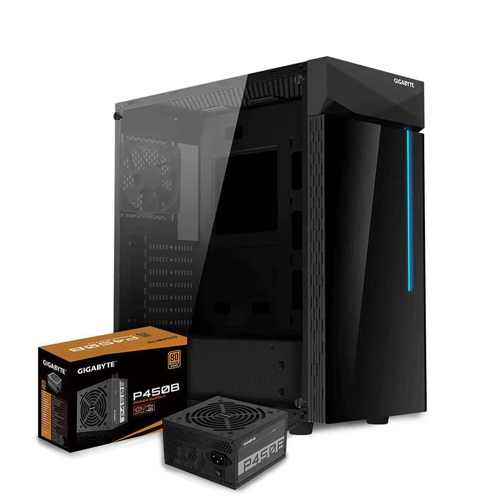 FUENTE GIGABYTE P450B 450W BRONZE GP-P450B 11M DE GARANTIA