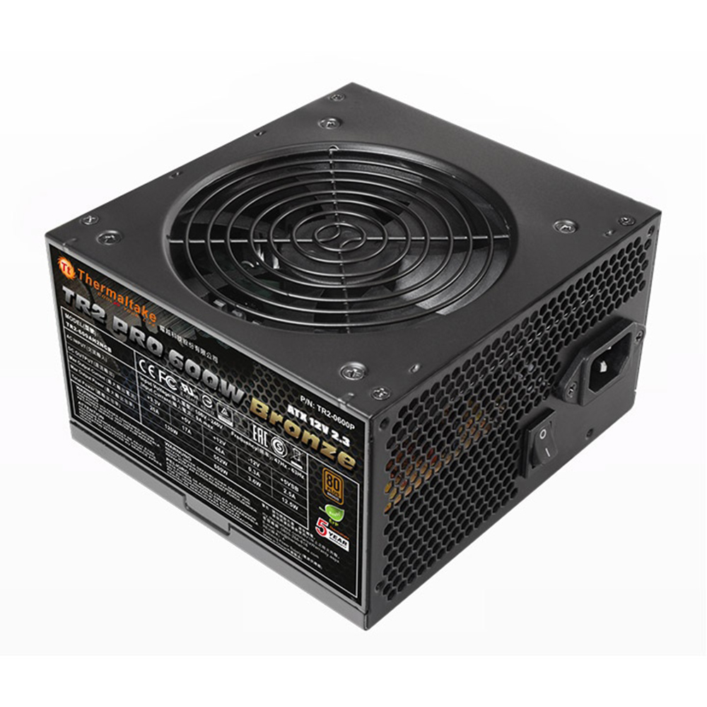 FUENTE THERMALTAKE TR2 600W TR-600CUS 6M DE GARANTIA
