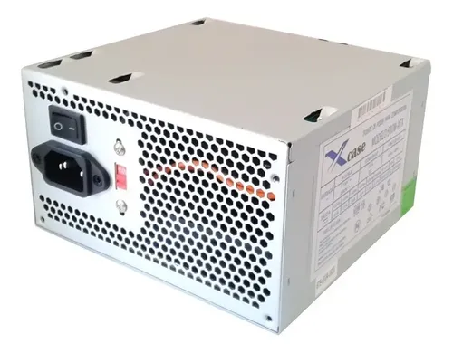 FUENTE XCASE 600SGR 600W MULTIQUEMADORA OEM FUE600SATAGR 1M DE GARANTIA