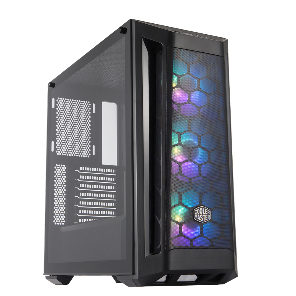 archivar 101224GABINETE COOLER MASTER MASTERBOX MB511 NEGRO RGB ATX S/FUENTE CRISTAL MCB-B511D-KGNN-RGA SIN GARANTIA