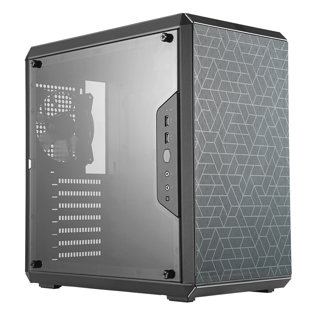 GABINETE COOLER MASTER MASTERBOX Q500L NEGRO  ATX S/FUENTE ACRILICO MCB-Q500L-KANN-S00 SIN GARANTIA