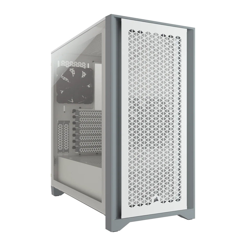 GABINETE CORSAIR AIRFLOW 4000D BLANCO ATX CRISTAL MIDITOWER CC-9011201-WW SIN GARANTIA