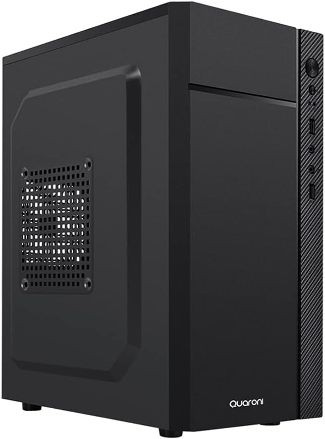 GABINETE QUARONI QCMT-05 NEGRO MATX 500W METAL 1M DE GARANTIA