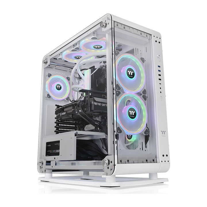 GABINETE THERMALTAKE CORE P6 BLANCO ATX CRISTAL CA-1V2-00M6WN-00 SIN GARANTIA