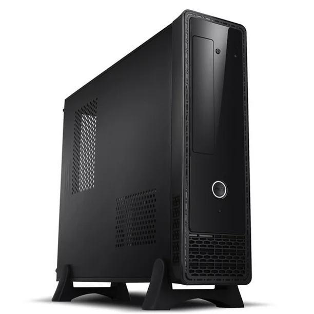 GABINETE XCASE GABSLIM305 SLIM NEGRO MATX C/FUENTE 450W METAL 1M DE GARANTIA