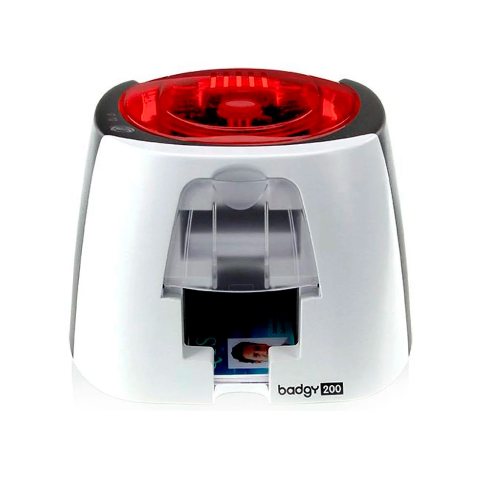 IMPRESORA PARA TARJETAS EVOLIS BADGY 200 PVC PARA 100 IMPRESIONES B22U0000RS 260 X 300 DPI GARANTIA DIRECTO CON FABRICANTE