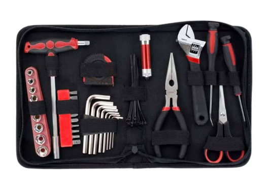 JUEGO DE HERRAMIENTAS SURE BILT MULTIUSOS DE 45 PZAS UH15P019 NEGRO ROJO DIRECTO CON FABRICANTE