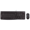 KIT 2 EN 1 USB LOGITECH MK120 TEC MOU 920-004428 11M DE GARANTIA