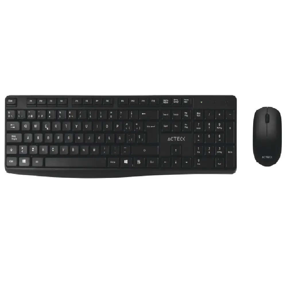 KIT 2 EN 1 WIFI ACTECK CREATOR MK440 TEC MOU AC-931755 1M DE GARANTIA