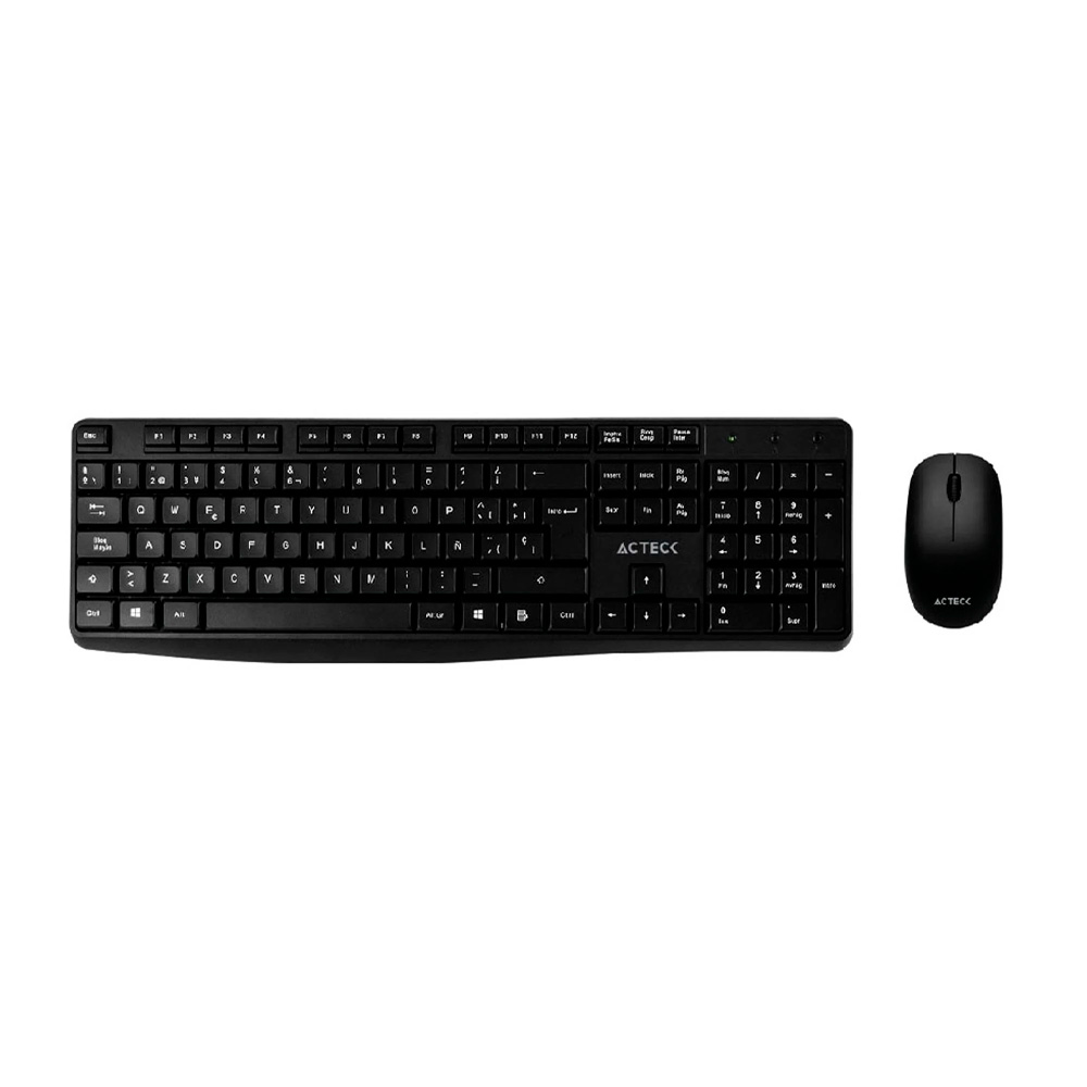 KIT 2 EN 1 WIFI ACTECK CREATOR MK440 TEC MOU AC-931755 1M DE GARANTIA