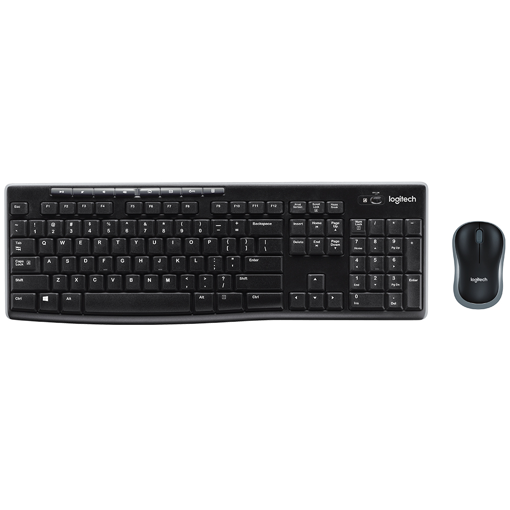KIT 2 EN 1 WIFI LOGITECH MK270 TEC MOU 920-004432 11M DE GARANTIA