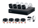 KIT DVR DAHUA 4CH 4 CAMARAS KIT/ XVR1B04-I/4-B1A21N-0360B 11M DE GARANTIA