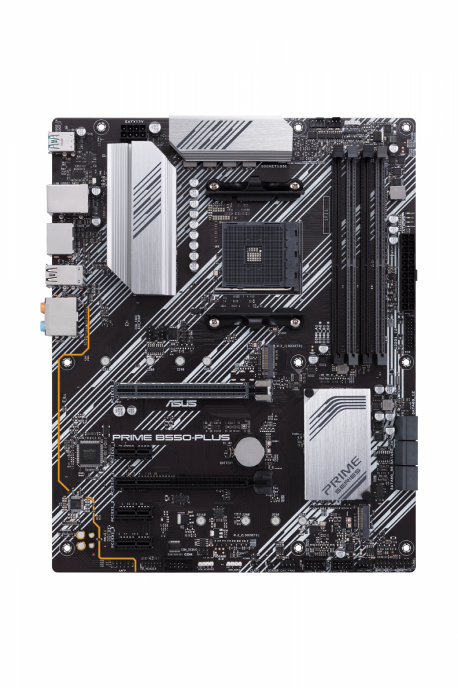 08032025MB ASUS PRIME B550-PLUS AM4 DDR4 ATX HDMI DP 1 AÑO DE GARANTIA