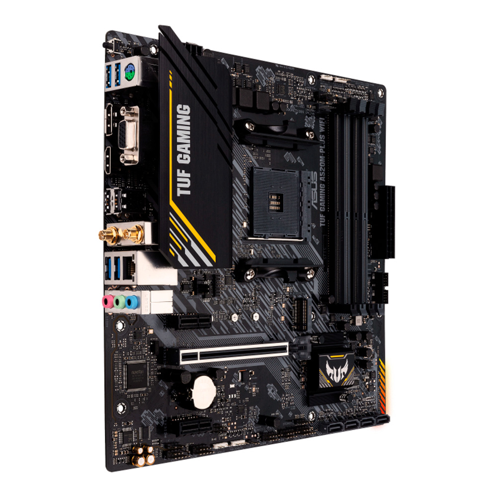 MOTHER AMD A520M-PLUS WIFI ASUS TUF GAMING AM4 4xDDR4 128GB ATX 90NB17F0-MVAAY0 12M DE GARANTIA