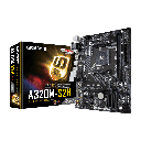 DESCONTINUADA MB GIGABYTE A320M S2H RYZEN GEN 1-3 DDR4 64GB M-ATX GA-A320M-S2H 11M DE GARANTIA