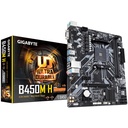 MB GIGABYTE B450M H RYZEN AM4 DDR4 64GB M-ATX B450M H 11M DE GARNTIA