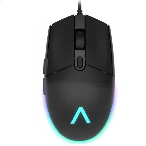 [702735760364] MOUSE GAMER AION AM-W06L NEGRO USB RGB 6D AM-W06L 3M DE GARANTIA