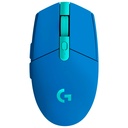 MOUSE LOGITECH GAMER G305 LIGHTSPEED INALAMBRICO AZUL 910-006013 12M DE GARANTIA