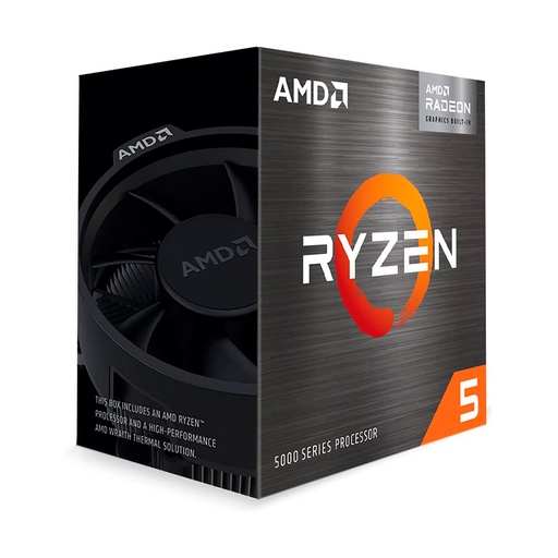 [730143313414] DESCONTINUADO PROCESADOR AMD RYZEN 5 5600G 3.9GHZ AM4 100-100000252BOX 12M DE GARANTIA