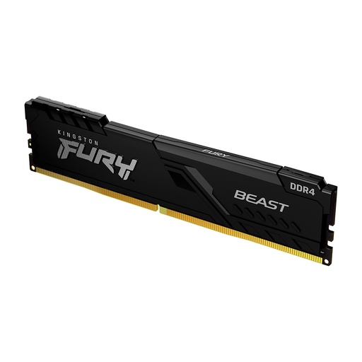[740617319828] RAM KINGSTON FURY BEAST DDR4 32GB 3200 NEGRO KF432C16BB/32 12M DE GARANTIA