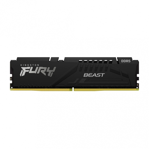 [740617324372] RAM KINGSTON FURY BEAST DDR5 16GB 5200 NEGRO KF552C40BB-16 12M DE GARANTIA