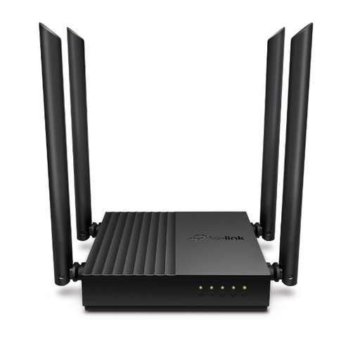 [840030703218] ROUTER TPLINK ARCHER C64 AC1200 1200MB 2.4/5GHZ 5XRJ45 11M DE GARANTIA