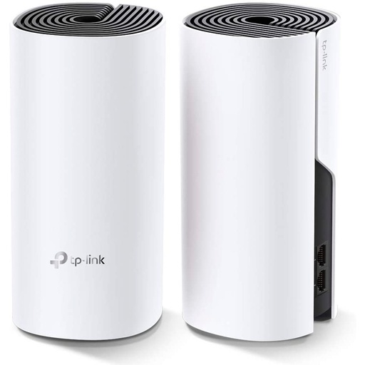 [840030700163] ROUTER TPLINK MESH DECO E4(2 PACK) 2.4GHZ-5GHZ AC1200 1AÑO DE GARANTIA